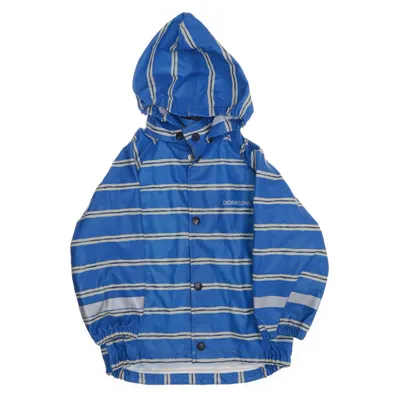 Regenjack (Blauw) van Didriksons 1913 Polyester, Polyurethaan