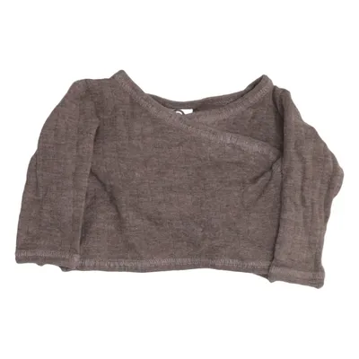 Wrap cardigan (Brown) from Müsli by Green Cotton Wool