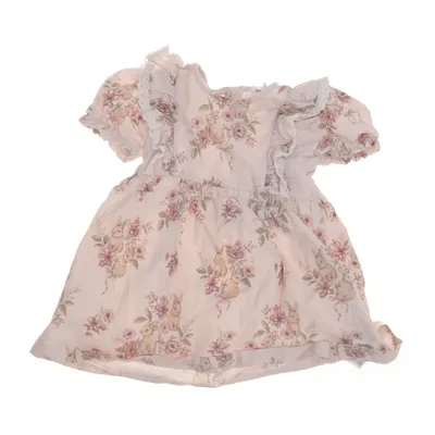Dress (Pink, Multicolored) from Newbie by KappAhl Cotton, Elastane