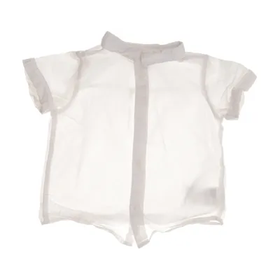 Kurzarmhemd (Weiß) von H&M Baumwolle