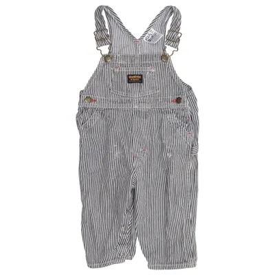 Salopette (Bleu, Blanc) de OshKosh B'gosh Coton