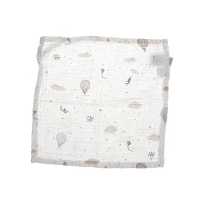 Kitchen towel (White, Multicolored) from Cam Cam Organic cotton