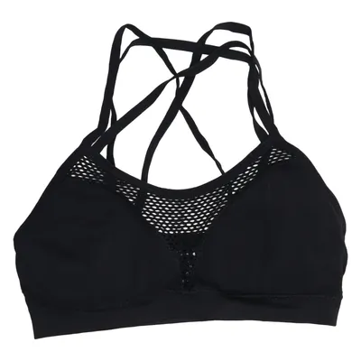 Sport-bh (Zwart) van I.M Collection Elastaan, Polyamide
