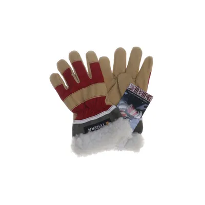 Gloves (Beige, Multicolored) from Tegera
