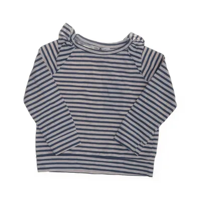 Sweatshirt (Blauw, Wit) van Little Celebs Katoen, Elastaan, Polyester