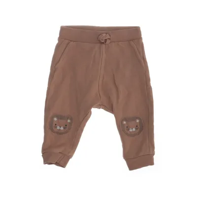 Mjukisbyxor (Brun) från Lindex Baby Bomull, Elastan