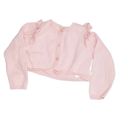 Cardigan (Rose) de Luca & Lola Coton biologique