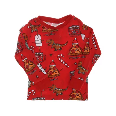 Pajama sweater (Red, Multicolored) from H&M Cotton