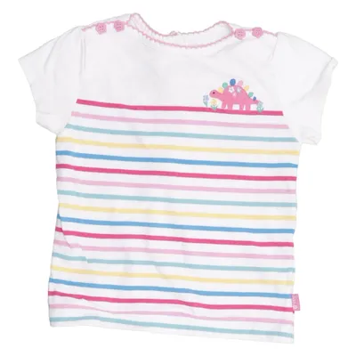 T-shirt (Hvid, Flerfarvet) fra Jojo Maman Bébé Bomuld