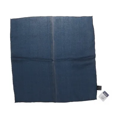 Zakdoek (Blauw) van Hirmer Zijde