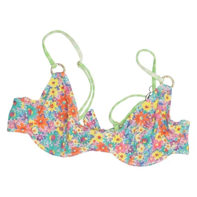 Bikini top (Multicolored) from Bright Elastane, Metallic fiber, Polyamide