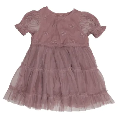 Kjole (Pink) fra Newbie by KappAhl Bomuld, Polyester