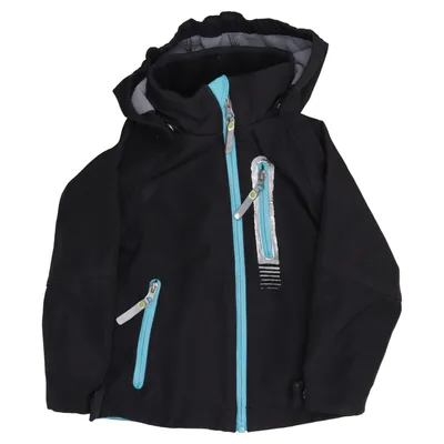 Softshelljakke (Sort, Blå) fra Out Wear by Lindex Polyester