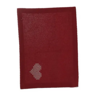 Bordstablett (Röd) från Fondaco Återvunnen bomull, Återvunnen polyester