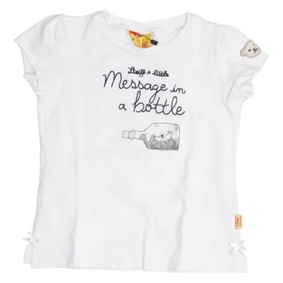 T-shirt (Blanc) de Steiff Coton, Élasthane
