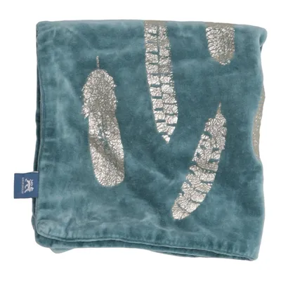 Cushion (Blue, Gold) from Gripsholm Cotton