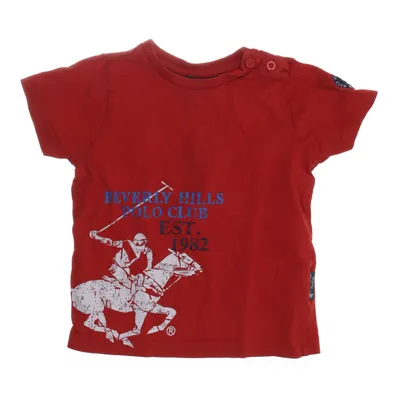 T-shirt (Röd) från Beverly Hills Polo Club Bomull