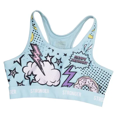 Sports bra (Ice Cream) from Stronger Elastane, Polyester