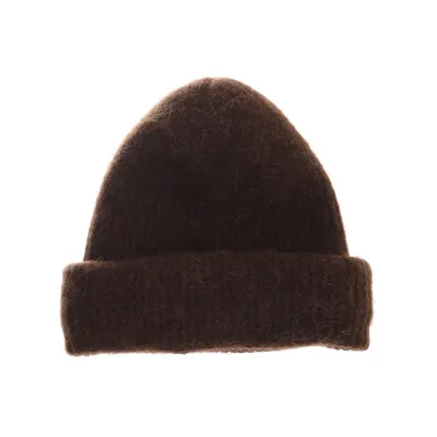 Beaniemössa (Brun) från Arket Alpackaull, Elastan, Polyester, Ull