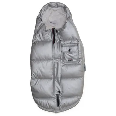 Åkpåse (Silverfärgad) från Cybex Dun, Fjädrar, Polyester