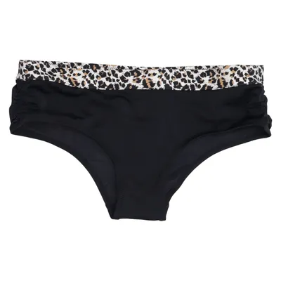 Bikini bottom (Black, Multicolored) from Mariemeili Elastane, Polyamide