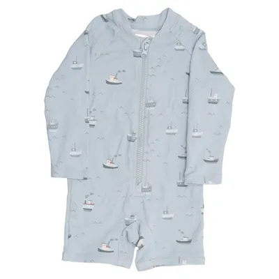 Chapeau anti-UV (Bleu) de H&M Élasthane, Polyamide