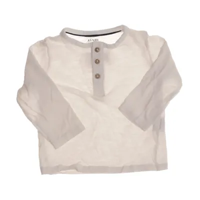 Henley shirt (White) from Kiabi Cotton