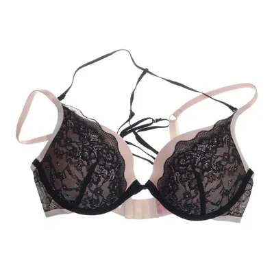 BH (Rosa, Svart) från Hunkemöller Elastan, Polyamid