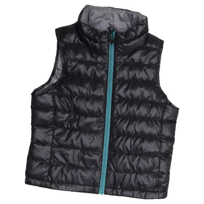 Gilet d'extérieur (Noir) de Uniqlo Kids Duvet, Plume, Polyester