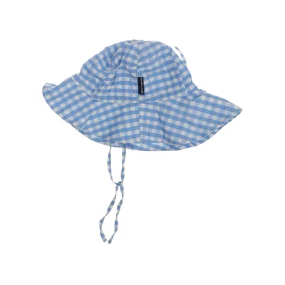 Buckethatt (Blå, Vit) från Polarn O. Pyret Ekologisk bomull