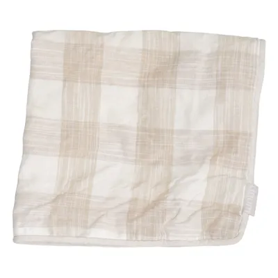 Cushion cover (Beige, White) from Linum Cotton, Linen