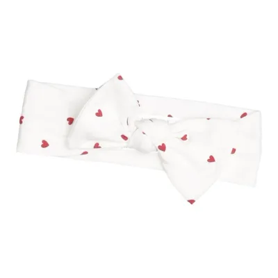Bandeau à cheveux (Blanc, Rouge) de Lindex Coton, Élasthane