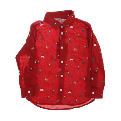 Skjorte (Rød, Flerfarvet) fra H&M Bomuld