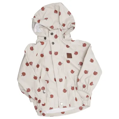 Regnjacka (Beige, Röd) från Kuling Polyester, Polyuretan