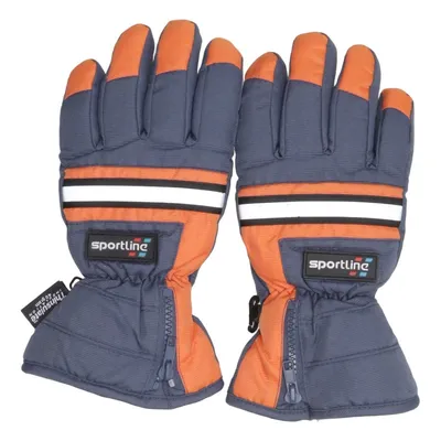 Gloves (Blue, Orange) from Sportline Polyamide, Polyester