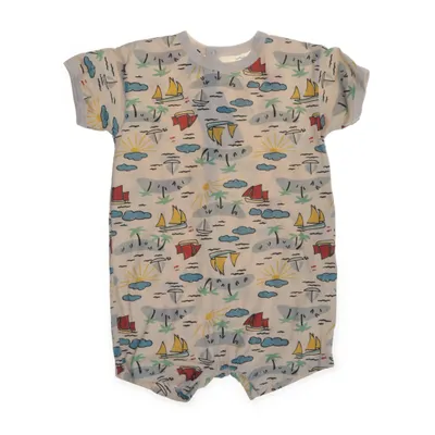 Rompers (White, Multicolored) from Petit Bateau Cotton