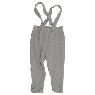 Dungarees (Gray) from Lindex Cotton, Elastane