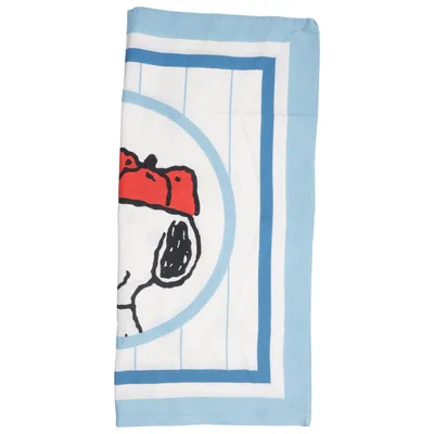 Taie d'oreiller (Blanc, Bleu, Rouge) de Peanuts Coton