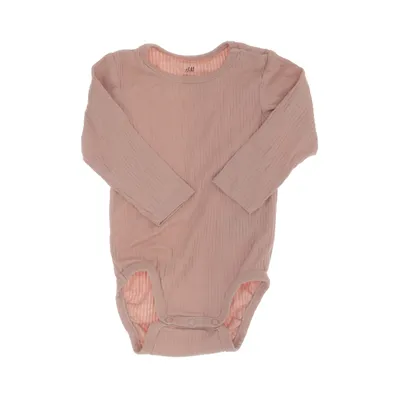 Romper (Roze) van H&M Basic Katoen, Elastaan