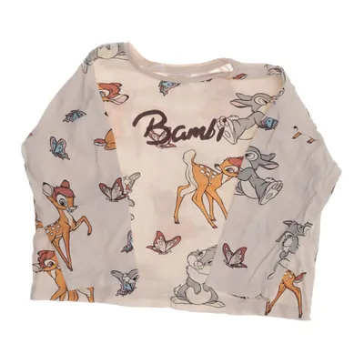 Long sleeve T-shirt (Beige, Multicolored) from Zara