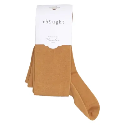 Collants polaires (Marron) de Thought Élasthane, Polyamide, Polyester recyclé