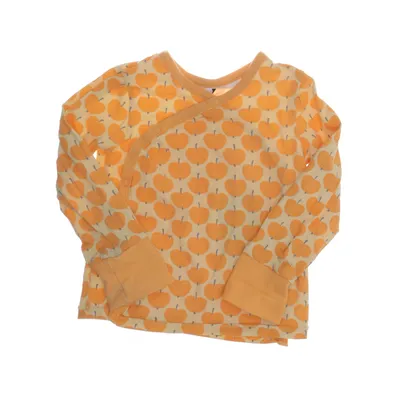 Wrap blouse (Yellow, Multicolored) from Finlayson Cotton, Elastane