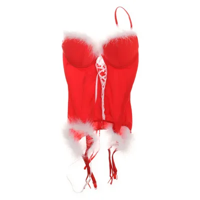 Underklädesset (Röd, Vit) från LivCo Fashion Corsetti Elastan, Polyester