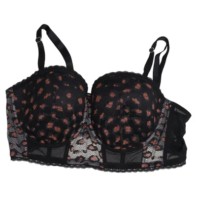Bustier (Noir, Orange, Multicolore) de Simply Be Élasthane, Polyamide, Polyester, Viscose