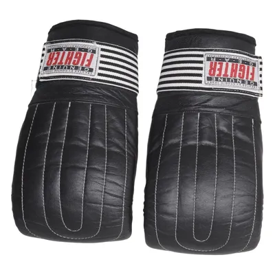 Gants de boxe (Noir, Blanc) de Fighter
