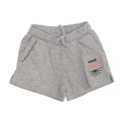 Korte broek (Grijs) van Paris 2024 Katoen, Polyester, Viscose