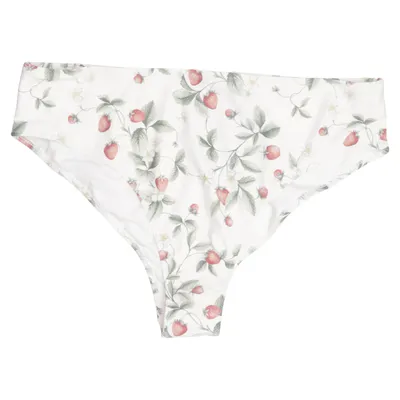 Bikiniunderdel (Vit, Flerfärgad) från Newbie by KappAhl Elastan, Polyester