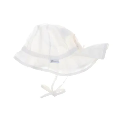 Bucket hat (White) from Sterntaler Cotton