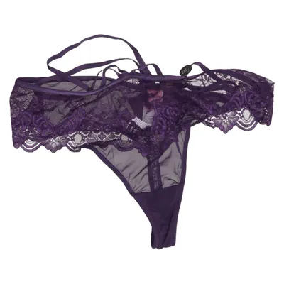 Stringtrusser (Lilla) fra Hunkemöller Bomuld, Elastan, Polyamid