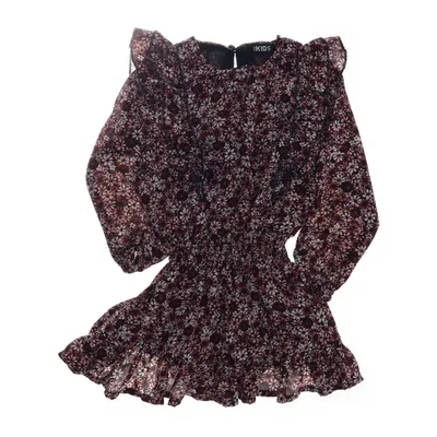 Jurk (Rood, Meerkleurig) van Europe Kids Polyester